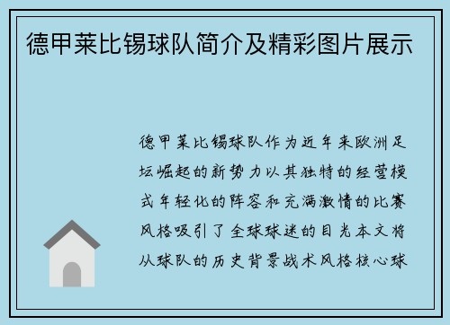 德甲莱比锡球队简介及精彩图片展示